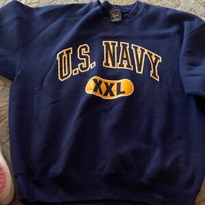 U.S. Navy Navy Blue Crewneck Sweatshirt - XXL size L $20